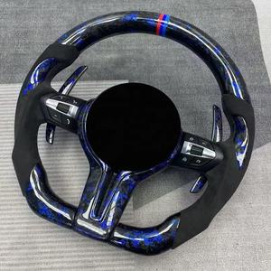 อะไหล่แต่งรถยนต์ หัวเกียร์พวงมาลัย คาร์บอนไฟเบอร์ฟอร์จ <span class=keywords><strong>ล็อค</strong></span><span class=keywords><strong>พวงมาลัย</strong></span>รถยนต์ สำหรับ BMW E92 - Product Image 4