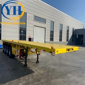 Remolque <span class=keywords><strong>de</strong></span> Plataforma Plana <span class=keywords><strong>de</strong></span> 4 Ejes y 48 Pies <span class=keywords><strong>de</strong></span> Alta Calidad <span class=keywords><strong>de</strong></span> Fábrica |   Remolque <span class=keywords><strong>de</strong></span> Plataforma Extensible <span class=keywords><strong>de</strong></span> 12.5M, 13M, 16M para Contenedores en <span class=keywords><strong>Venta</strong></span> - Product Image 5
