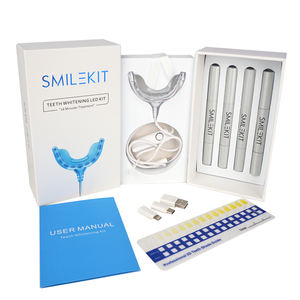 Kit de blanchiment des dents à LED de haute qualité, comprenant 4 gels blanchissants pour les dents, aide à éliminer les taches - Product Image 5