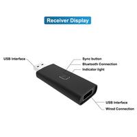 Convertidor de controlador de juego Universal, adaptador USB inalámbrico BT para PS2, PS3, PS4, PS5, Adaptador convertidor de controlador Pro para PS5