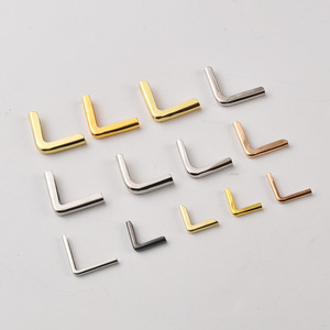 Metal Book Corner Protectors Square Right Angle Durable Hardware Accessories For Photo <b>Frame</b> Notebook Stationery - Product Image 1
