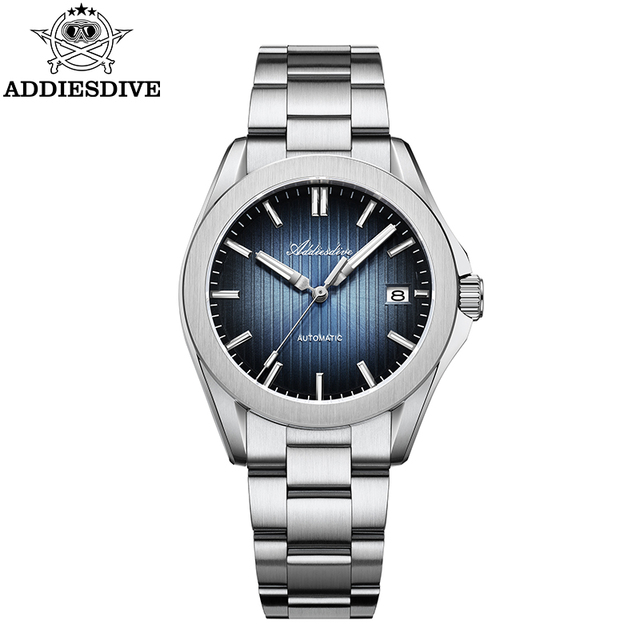 Automatic Watch Stainless Steel Luminous Sapphire Crystal 20BAR Waterproof ADDIESDIVE AD2533