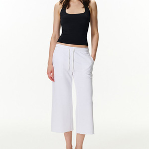 Pantaloni sportivi capri da donna estivi 2026, sottili, a gamba dritta, vestibilità comoda e rilassata, casual - Product Image 4