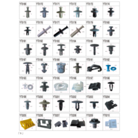 Clips de garniture de porte intérieure de voiture en plastique universels de haute qualité V840058STM