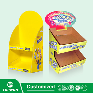 Kệ Trưng Bày Sản Phẩm Đồ Ăn Nhẹ Hàng Hóa Siêu Thị, Kệ Để Khoai Tây Chiên Trên Sàn - Product Image 2