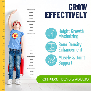 Height Growth Support Capsules for Kids Teens Adults Bone Density & Joint Wellness 60 Count - Product Image 5