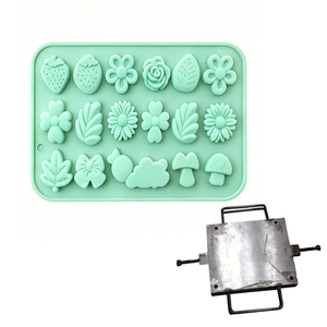 Moldes de Silicona de Grado Alimenticio para Dulces y <span class=keywords><strong>Chocolate</strong></span> con Forma de Flor - Producto Ecológico para el Hogar para Hacer Pudín, Jabón, Galletas y Postres - Product Image 6