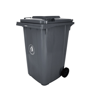 New outdoor 360L plastic garbage can dust bin on wheels - Product Image 4