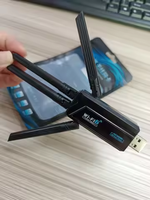 Adaptador USB WiFi 6E de Alta Velocidad AX3000, 4 Antenas, Doble Banda 2.4G y 5GHz, Tarjeta de Red Inalámbrica de 3000Mbps, Mini Receptor WLAN