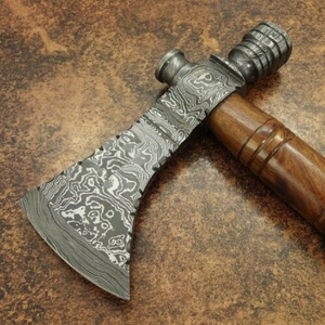 Wholesale Custom Handmade Ragnar <b>Axe</b> Hand Forged Carbon Steel <b>Vikings</b> Movie <b>Axe</b> Knife Customized Carbon Steel <b>Axes</b> - Product Image 3