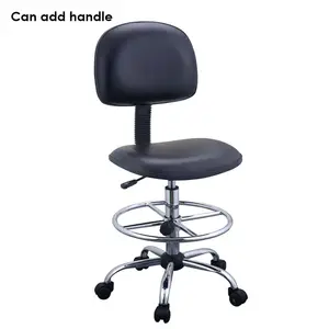 Toptan fiyat endüstriyel ESD ayarlanabilir sandalye kütüphane hastane laboratuvar sandalye için döner sandalye