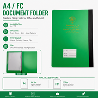 Carpeta de Papel A4 FC con Logotipo Personalizado, Carpeta de PVC para Informes Médicos, de Enfermería y Administrativos, Carpeta de Archivo para Documentos