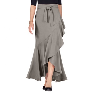 Nuova Collezione 2023: Gonna a <span class=keywords><strong>Sirena</strong></span> Lunga da Donna per Ufficio, Vendita all'Ingrosso dalla Cina - Product Image 4