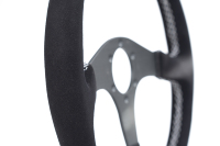Volant de course personnalisé de type rond 345 mm en plastique et Alcantara, antidérapant, pour drift, pour PC Sim Racing, pièces de rechange