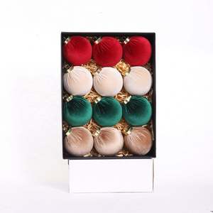 ลูกบอลพลาสติก8ซม. 12ลูกคริสมาสต์ลูกบอลตกแต่งคริสต์มาสกันแตกชุดเครื่องประดับต้นคริสต์มาส Bola de Navidad - Product Image 1