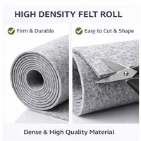 Tissu non tissé 100% polyester pour l'isolation acoustique des enceintes, absorption acoustique, feutre PET, plaque de réduction du bruit, boîtier audio
