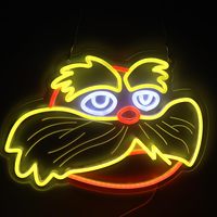 Enseigne néon LED personnalisée avec logo d'entreprise, panneau acrylique rétroéclairé, étanche IP67, télécommande, décoration murale pour magasin de détail