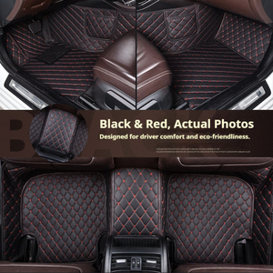 พรมปูพื้นรถยนต์ 5 มิติ กันน้ำ กันลื่น หนัง สำหรับรถยนต์ ฮอนด้า โตโยต้า คัมรี่ บีเอ็มดับเบิลยู เกีย - Product Image 5