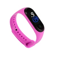 Jam Tangan Digital LED Fashion Pria Wanita Kasual Yoga Silikon Olahraga Anak-Anak Jam Tangan Outdoor Gelang Jam Tangan