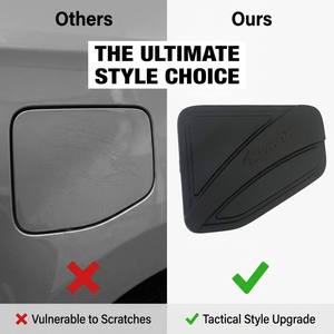 ฝาครอบถังแก๊สสำหรับ Isuzu Dmax อะไหล่ตกแต่ง<span class=keywords><strong>2021</strong></span> dmax ฝาครอบ2WD สีดำด้าน - Product Image 6