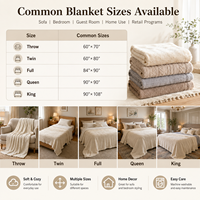 Fabricant de literie de luxe pour la maison, couverture en polaire jacquard personnalisée, douce et moelleuse, en polyester, pour l'hiver, vente en gros