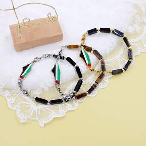 Nouveau personnalisé Palestine carte pendentif <span class=keywords><strong>soutien</strong></span> Palestine solidarité cadeau Anti-guerre Palestine carte cadeau commémoratif en gros - Product Image 5