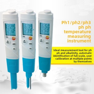 Testo Testo206-PH1 Portable Handheld PH Meter 0.02 Accuracy Digital Display ABS Material 1-Year Warranty ODM Customizable Testo - Product Image 4