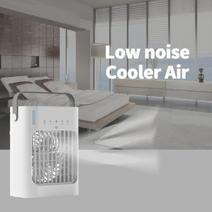 Ventilateur Rafraîchisseur d'<span class=keywords><strong>Air</strong></span> Portable Électrique DC 5V Silencieux pour Bureau, Humidificateur Mini pour Climatisation d'Été, Idéal pour Chaudes Journées - Product Image 5