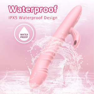 جديد ، اهتزاز الأرنب المتداخل الأوتوماتيكي للإناث ، التدفئة ، الاستمناء للنساء - Product Image 5