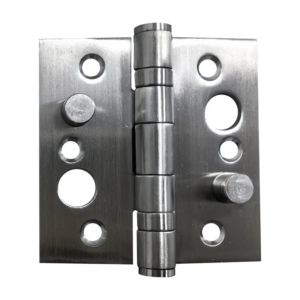 Paslanmaz çelik 304 rulman popo kapı menteşesi toptan çift damızlık güvenlik güvenlik kapı donanım menteşeleri