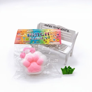 Wholesale TPR Cat Paw Unique Gift Pinch <b>Squeeze</b> Toy Fidget Toy for Kids Birthday Gifts Stress-relieve Taba Squishy <b>Squeeze</b> Toys - Product Image 3