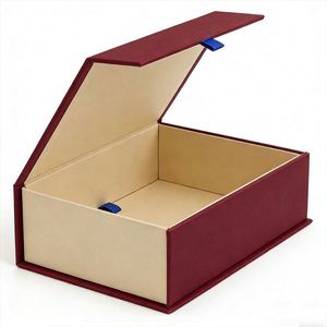 High-End Custom Logo Foldable Magnetic Gift <b>Box</b> <b>Strong</b> Magnet Closure Luxury Rigid Cardboard Packaging <b>Box</b> - Product Image 2