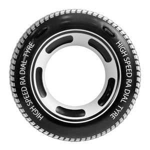 Opblaasbare Band Zwemring Met Handgrepen Opblazen Water Zwemcirkel Voor Volwassenen - Product Image 1