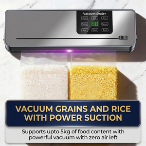 75kPa 120W 30cm Seal 4L/min Touch Screen Multi-Bag Sealing Bag Cutter Wet Dry Household Food Vacuum Sealer Machine - Product Image 6