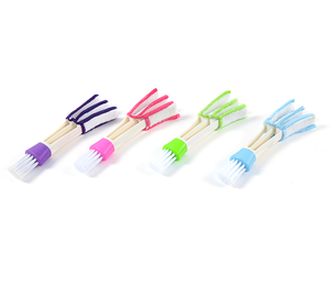 Microfiber Car Interior Air Conditioner Vent <strong>Cleaning</strong> <strong>Tools</strong> Car Detailing Cleaner <strong>Brush</strong> - Product Image 2