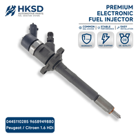 Injecteur de carburant Common Rail 0445110285 9658949880 6M5Q9F593AA pour Ford Focus Fiesta Peugeot Partner Citroën Berlingo 1.6 HDi