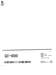 ตัวควบคุมเซ็นเซอร์ PLC ตัวควบคุมความปลอดภัย ยี่ห้อ GC-1000 ของแท้ใหม่เอี่ยม - Product Image 1