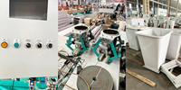 Machine de remplissage et de scellage automatique de poudre de riz collant, haute productivité (300-400 sacs/heure), haute précision, contrôlée par PLC, pour emballage plastique
