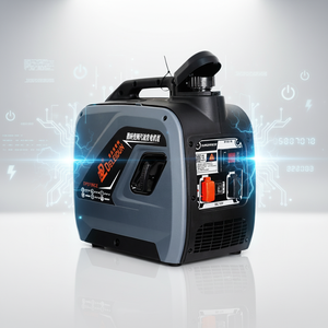 Générateur d'essence portable DELEIDUN 4 temps à démarrage automatique 12V/24V 2000W pour camions lourds et légers - <span class=keywords><strong>Chargeur</strong></span> de <span class=keywords><strong>batterie</strong></span> - Product Image 1