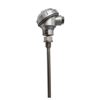-200~500℃ Waterproof Temperature Transmitter with 4~20mA Output PT100 Thermistor Sensor OEM Customizable