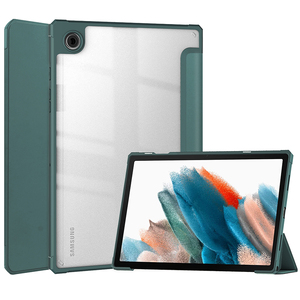 Cao cấp da Folio đứng trong suốt trở lại Tablet Bìa trường hợp đối với <span class=keywords><strong>Sumsung</strong></span> <span class=keywords><strong>Galaxy</strong></span> <span class=keywords><strong>Tab</strong></span> A9 cộng với với chủ bút chì - Product Image 1