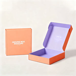 Caja de Envío Corrugada de Alta Calidad con Logotipo Personalizado, Material Premium para Empacar Ropa y Zapatos - Product Image 1