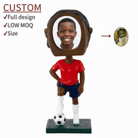 Figurines Bobblehead Personnalisées Style Sportif en Résine Écologique Cool Knight pour Décoration de Tableau de Bord de Voiture - Livraison Rapide - Direct Usine
