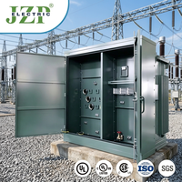Transformador Trifásico Sumergido en Aceite de 1250kVA, 35kV, 400V, Montado en Plataforma, Certificado por ANSI, IEEE y CSA, para Plantas Industriales