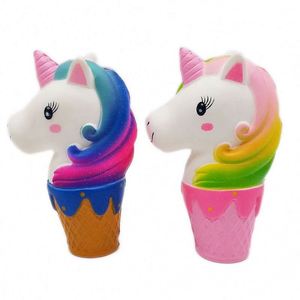 New Slow-Returning Spring-Back Flying Horse Unicorn Squishy Flying Horse Realistic PU Slow-Returning <b>Doll</b> Toy - Product Image 3