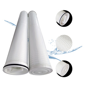 Élément filtrant à grand débit de 40 pouces, cartouche filtrante plissée en PP à haut débit avec prix fabricant - Product Image 1