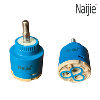 Fabricant de cartouches de robinet Naijie : cartouche de robinet, levier rotatif à 360 degrés de 35 mm avec cartouche à double étanchéité