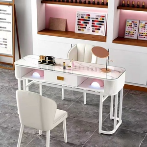 Table de manucure tendance pour salon de beauté, style japonais, simple et économique - Product Image 4