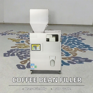 Máquina Eléctrica Automática de Pesaje y Llenado de Granos de Café de Grado Alimenticio, Fácil de Operar, Empaquetado en Bolsas de Plástico, Accionada por Motor - Product Image 3