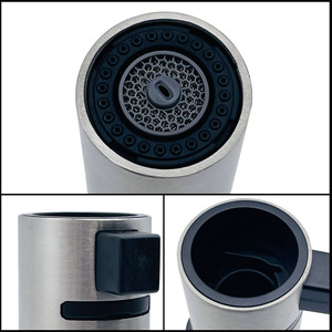 <strong>Kitchen</strong> <strong>Faucet</strong> Head Replacement, Sink <strong>Faucet</strong> <strong>Sprayer</strong> Nozzle, Pull-Down <strong>Kitchen</strong> <strong>Faucet</strong> Spray Nozzle with Magnet <strong>Fixing</strong> - Product Image 3